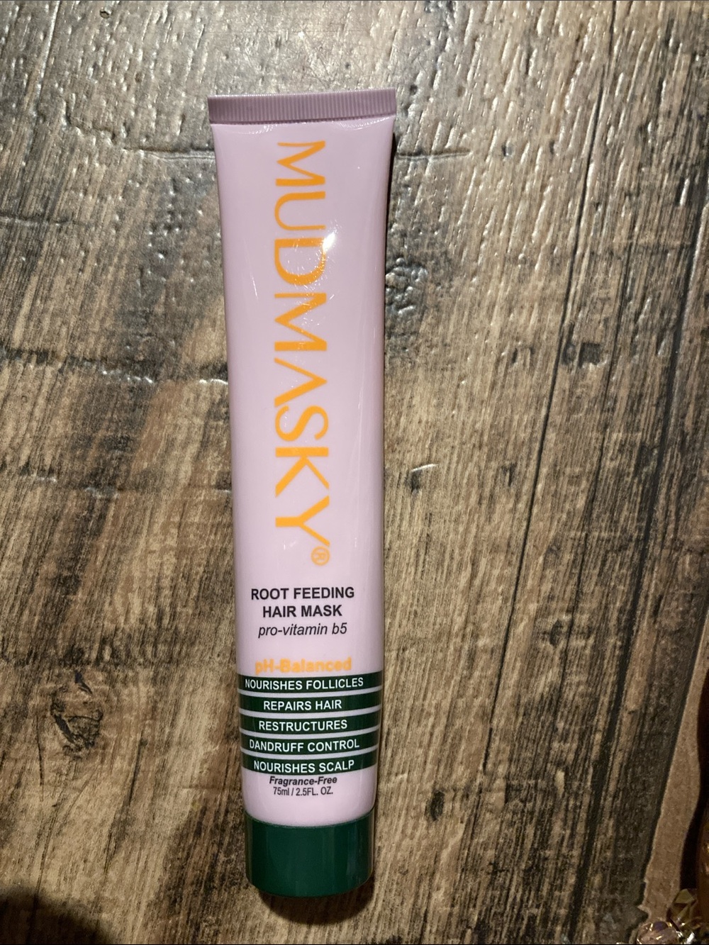Mudmasky Root Feeding Hair Mask - Pink